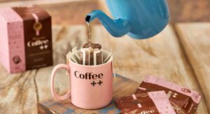 sachê de café
